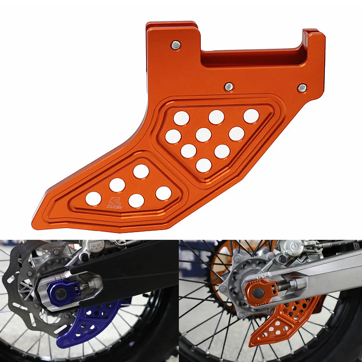 

CNC Rear Brake Disc Guard Protector For KTM 125-530 EXC EXCF XCW XCFW SX SX XC XCF 6 Days TPI Husqvarna Husaberg 2004-2022