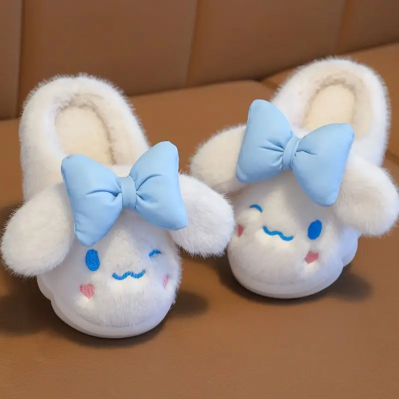 Sanrio Cinnamoroll детские тапочки с аниме-рисунком зимняя детская обувь домашняя обувь принцессы Нескользящая плюшевая сохраняющая тепло кавайная мультяшная
Sanrio Cinnamoroll детские тапочки с аниме-рисунком зимняя детская обувь домашняя обувь принцессы Нескользящая плюшевая сохраняющая тепло кавайная мультяшная