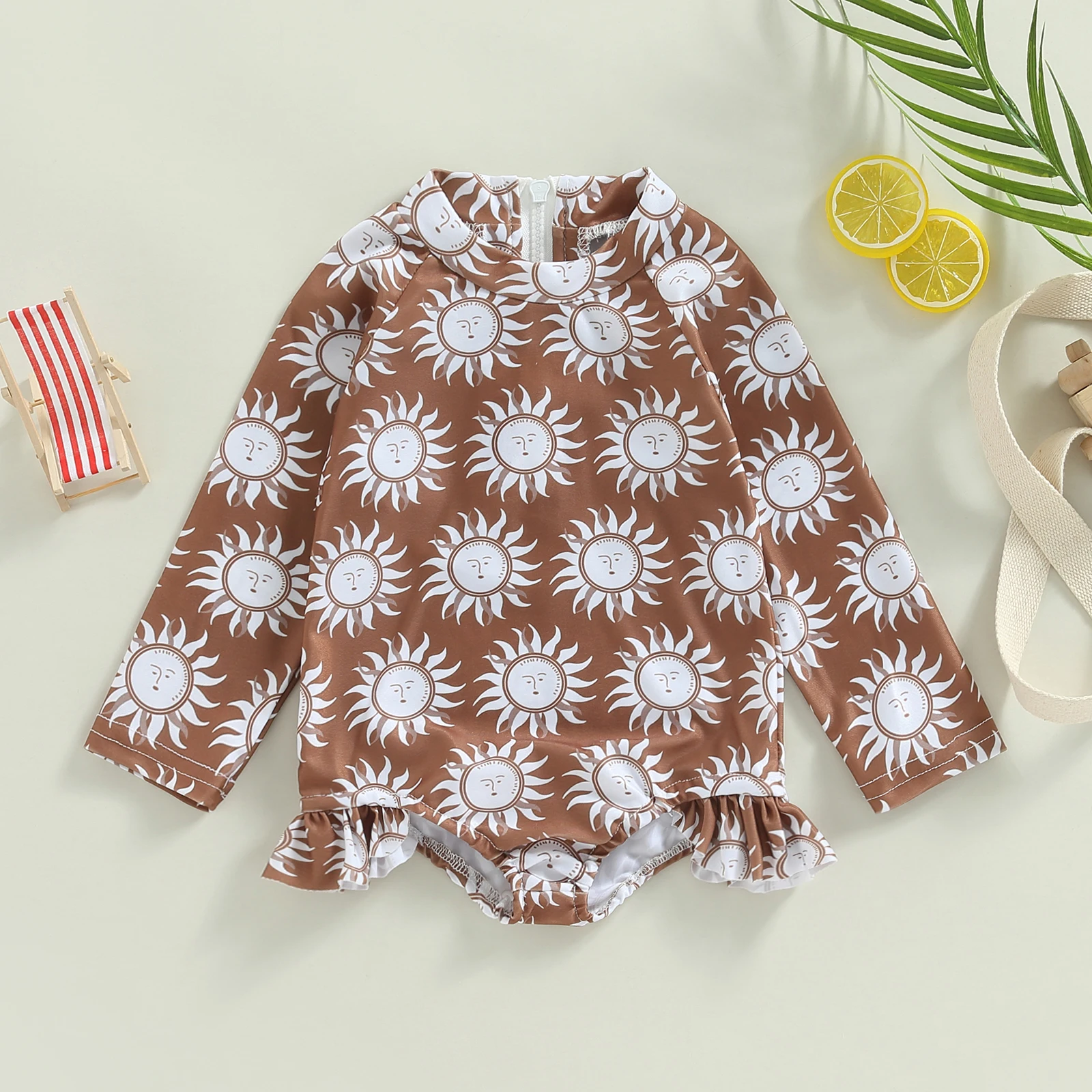 Kids Girl Jumpsuit Swimsuits Sun/ Plaid Print Long Sleeve Swimwear Beachwear Bathing Suits
Kids Girl Jumpsuit Swimsuits Sun/ Plaid Print Long Sleeve Swimwear Beachwear Bathing Suits