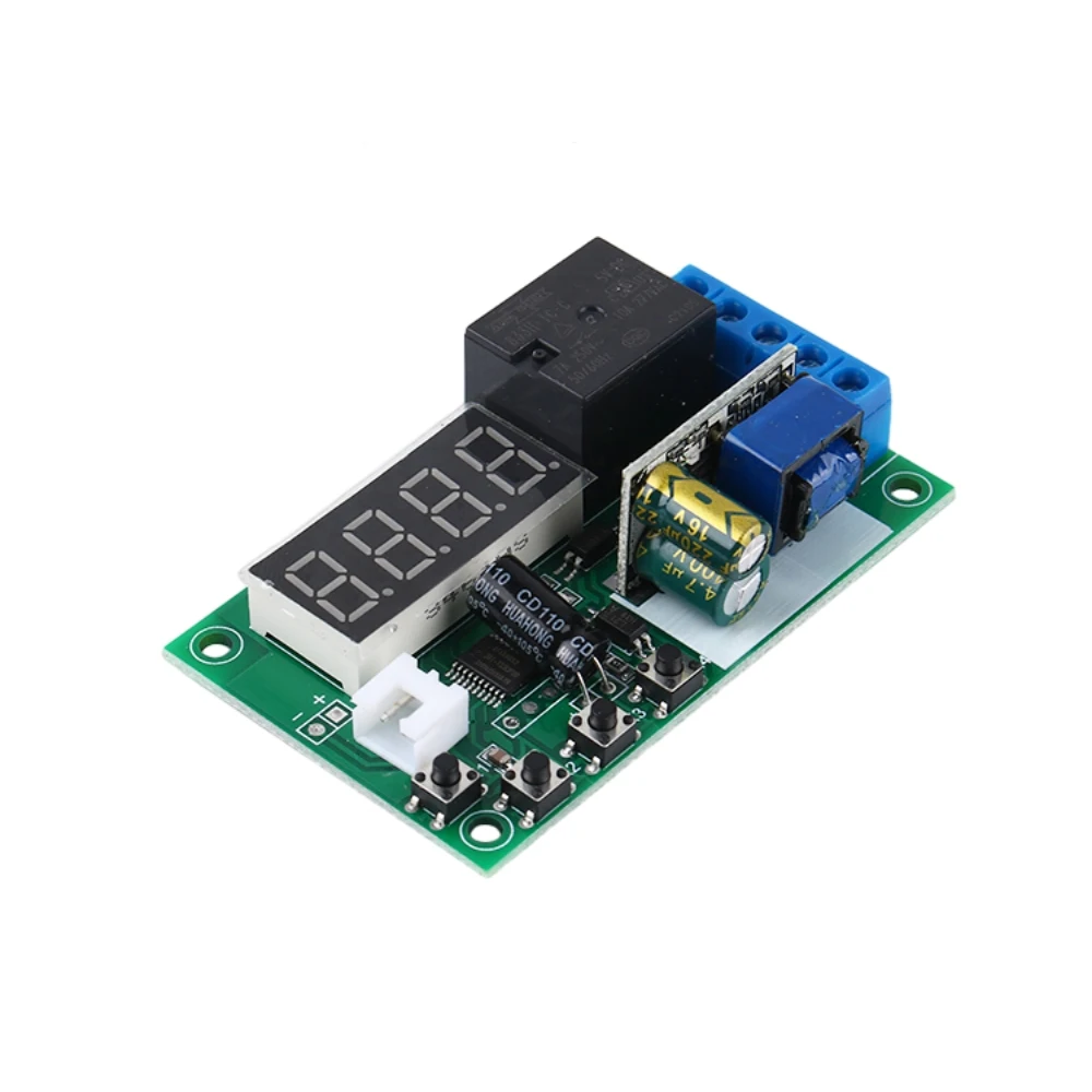AC220V Time Relay Module Trigger Delay Timing Cycle Switch Module 0.01 Seconds to 999 Minutes Adjustable Time Delay Relay Board
AC220V Time Relay Module Trigger Delay Timing Cycle Switch Module 0.01 Seconds to 999 Minutes Adjustable Time Delay Relay Board