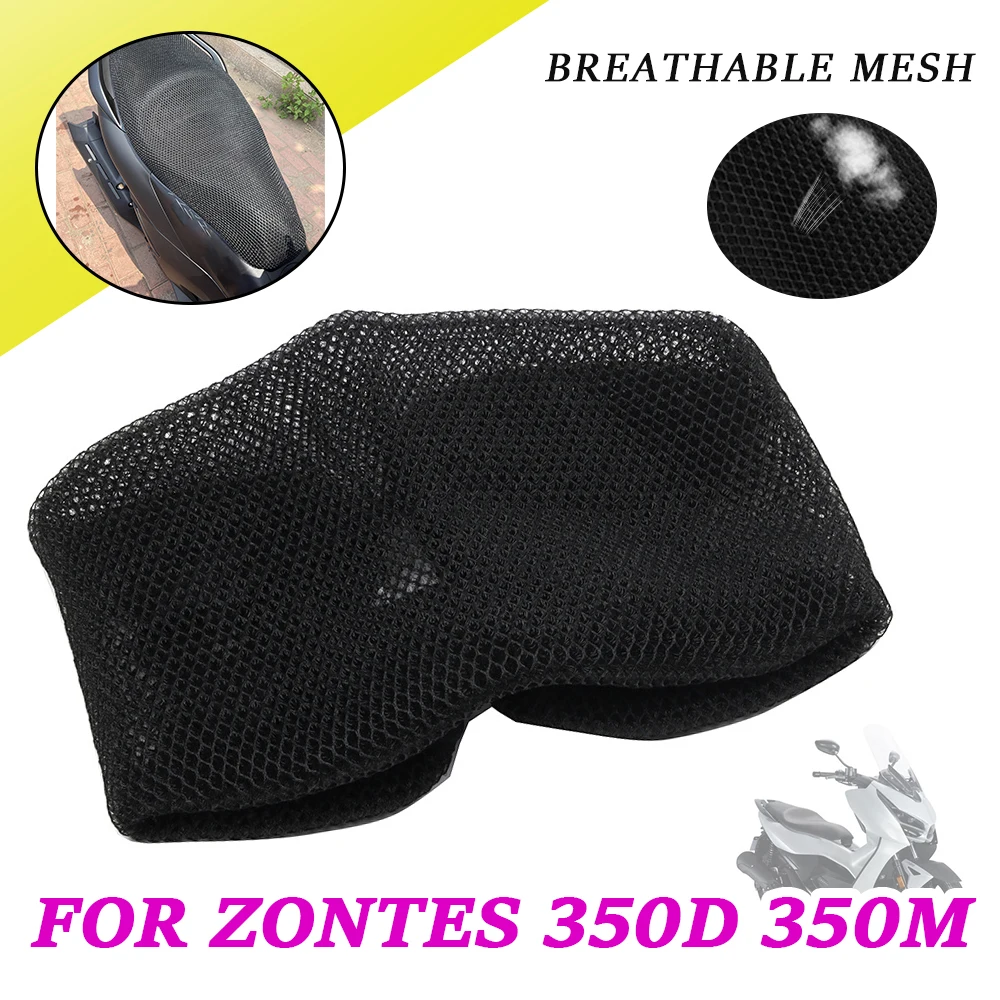 

Motorcycle Accessories Seat Cushion Cover Thermal Protection Guard Mesh For Zontes 350D D350 ZT 350 D ZT350 M ZT350D 350M M350