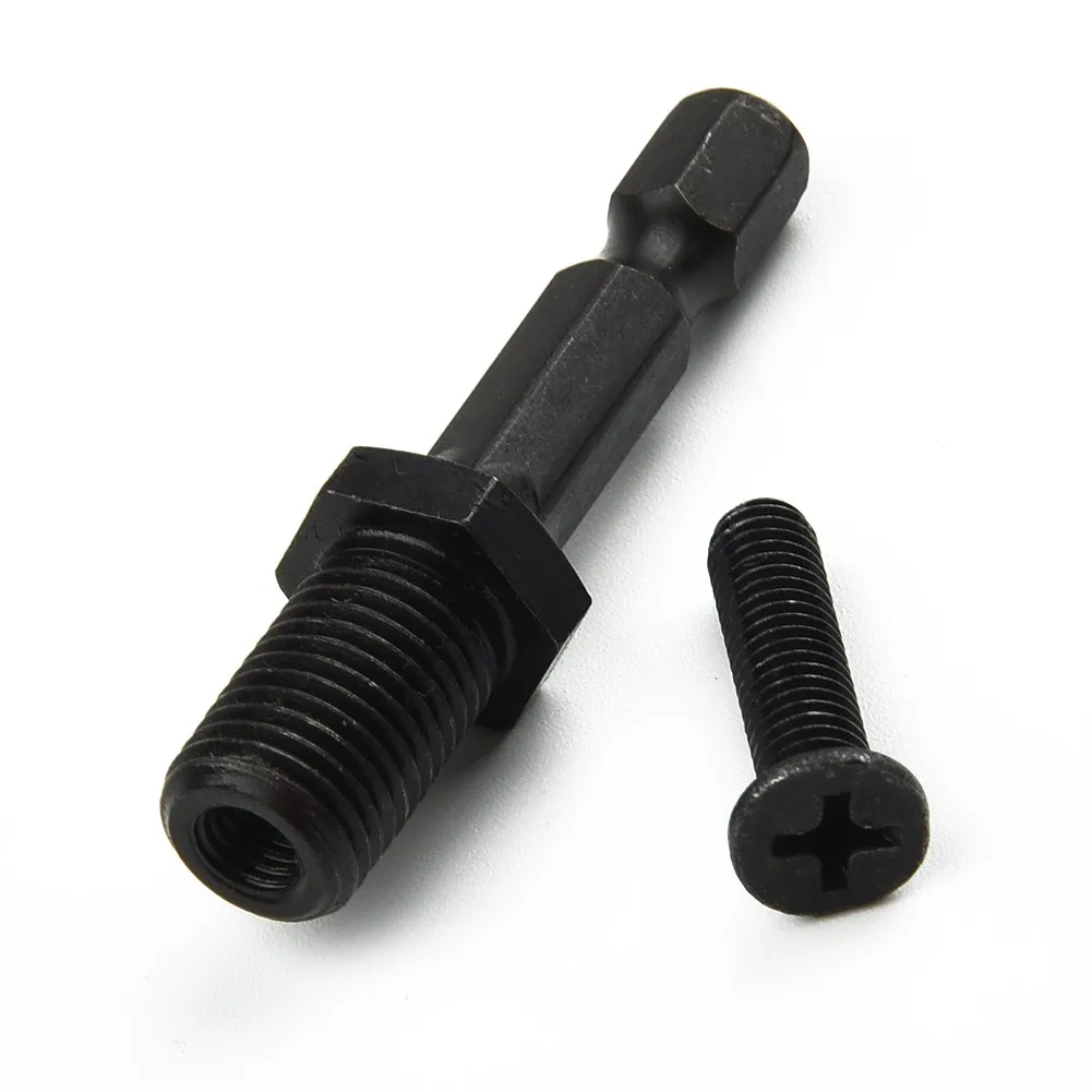 Thread Screw. For Drill Bit Chuck Adapter 1/4" Hex Shank Drill Chuck Adapter 3/8"-24UNF Black Keyless Chuck Locking Steel
Thread Screw. For Drill Bit Chuck Adapter 1/4" Hex Shank Drill Chuck Adapter 3/8"-24UNF Black Keyless Chuck Locking Steel