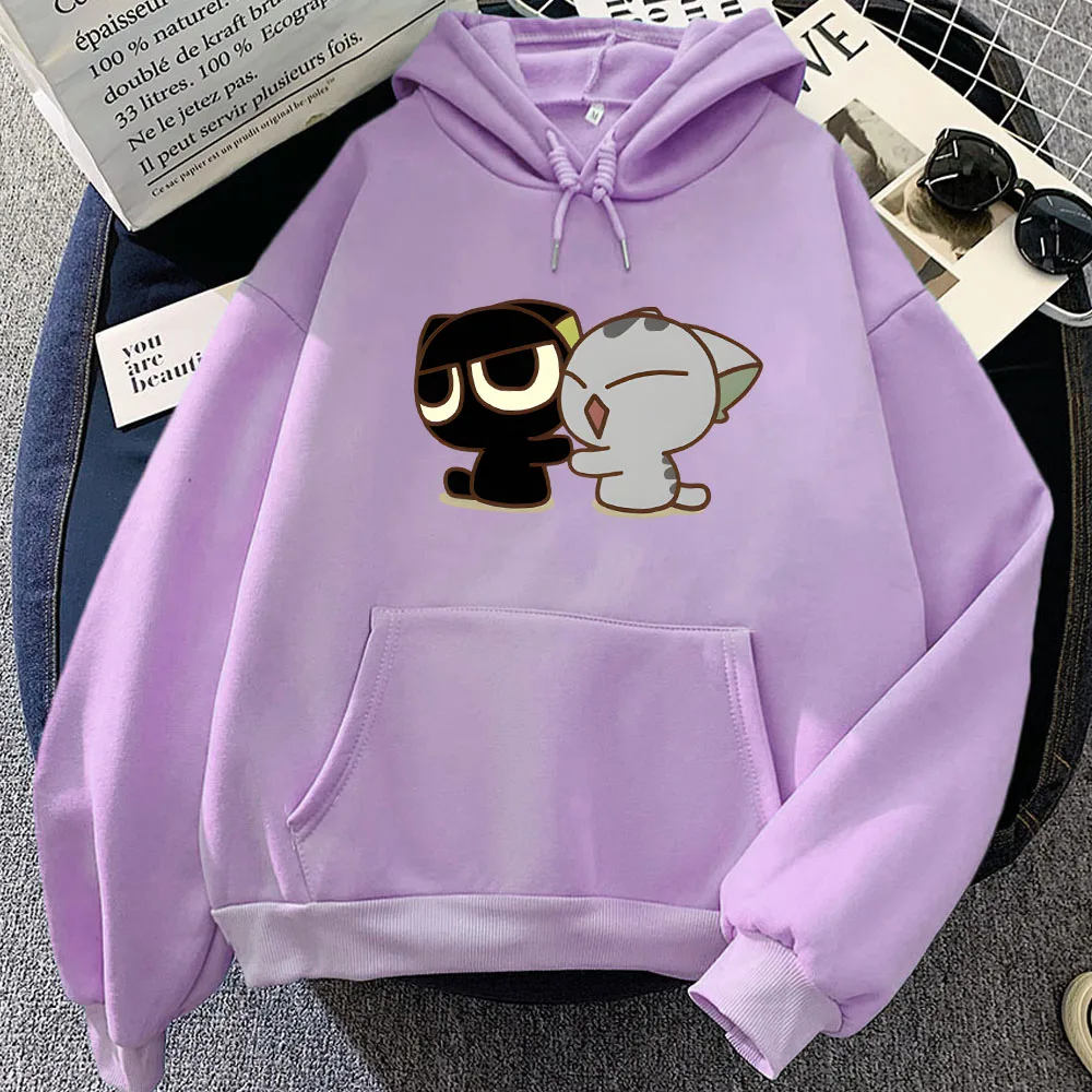 Luo Xiao Hei Cat Anime Printing Hoodies Kawaii Cartoon Women/Men Girls Sweatshirts Long Sleeve Winter Comfortable Pullovers Cute
Luo Xiao Hei Cat Anime Printing Hoodies Kawaii Cartoon Women/Men Girls Sweatshirts Long Sleeve Winter Comfortable Pullovers Cute