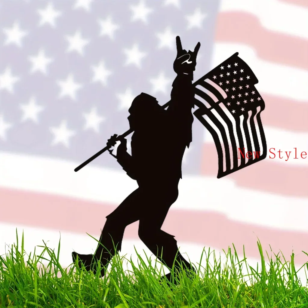 Add A Touch of Americana Outdoor Decoration Garden Sasquatch Yard Art Silhouette for Garden Party Décor Outdoor Home Decoration
Add A Touch of Americana Outdoor Decoration Garden Sasquatch Yard Art Silhouette for Garden Party Décor Outdoor Home Decoration
