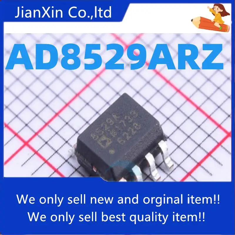 10 шт., 100% оригинальный новый AD8529AR AD8529ARZ AD8529 операционный усилитель рельсы-направляющей SOP-8
10 шт., 100% оригинальный новый AD8529AR AD8529ARZ AD8529 операционный усилитель рельсы-направляющей SOP-8