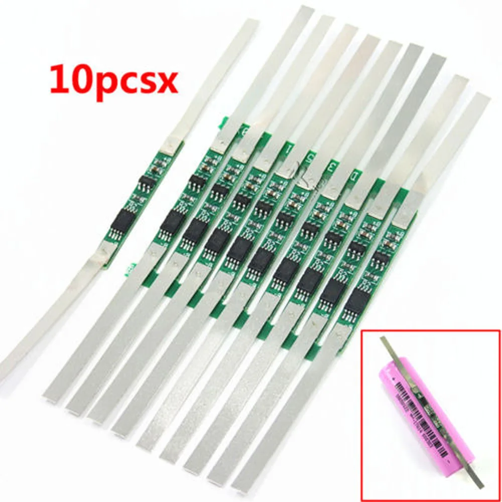 Protection Board 3A Protection Board For 3.7V Li-ion Lithium Battery W/ Solder Be JB 10pcs Measurement Instruments
Protection Board 3A Protection Board For 3.7V Li-ion Lithium Battery W/ Solder Be JB 10pcs Measurement Instruments