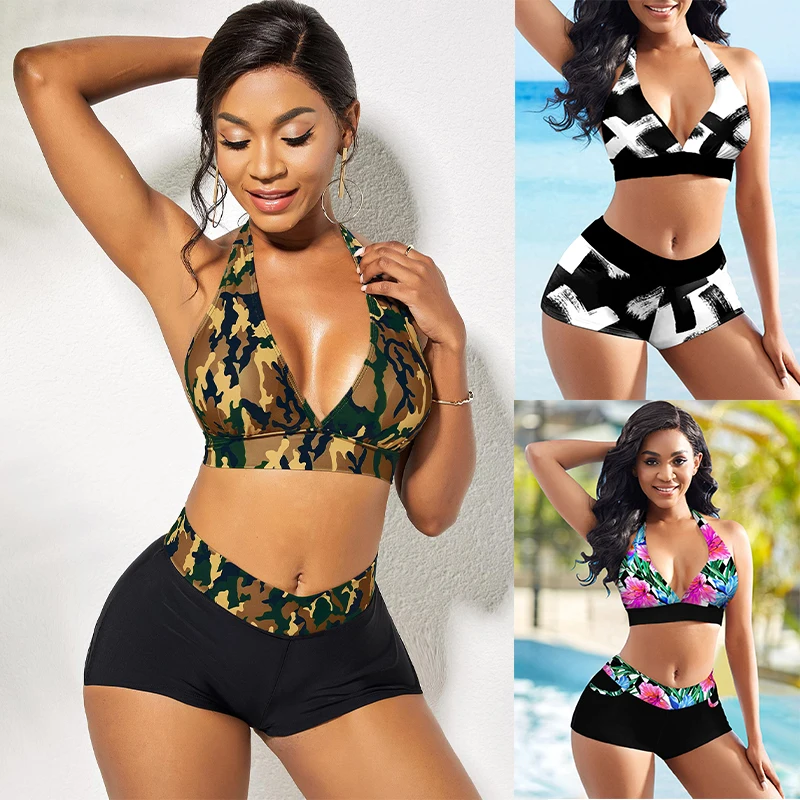 2023 New Bikini Sexy Beach Swimwear Women's Summer Fashion Design Printed Swimwear Bikini Set Women's Two Piece Swimwear
2023 New Bikini Sexy Beach Swimwear Women's Summer Fashion Design Printed Swimwear Bikini Set Women's Two Piece Swimwear