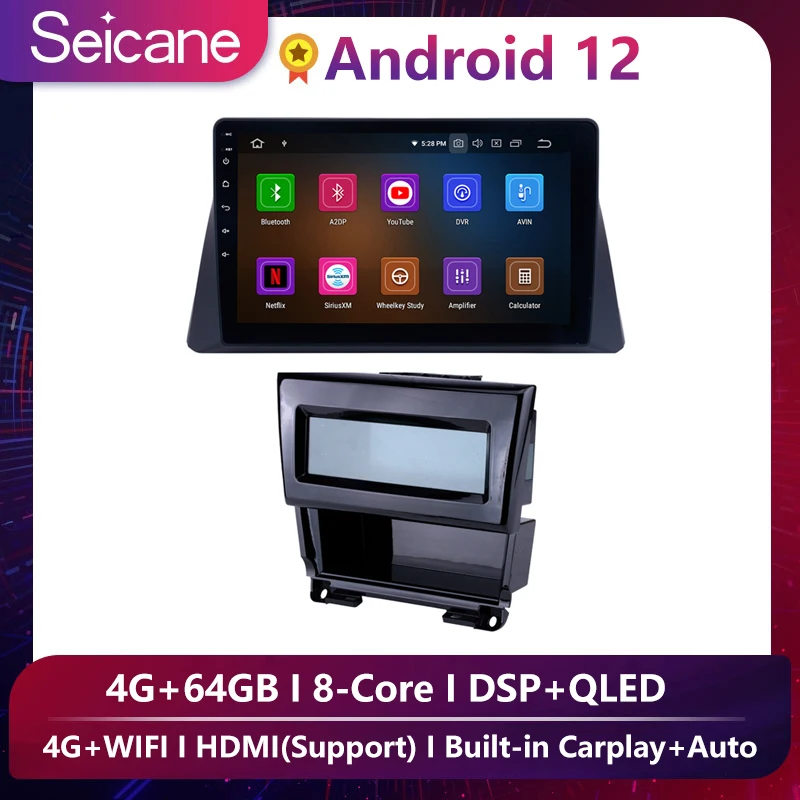 Seicane 8-Core Android 12 Car Gps Multimedia video radio Player for 2008 2009 2010-2013 Honda Accord 8 support DVR TPMS OBD2
Seicane 8-Core Android 12 Car Gps Multimedia video radio Player for 2008 2009 2010-2013 Honda Accord 8 support DVR TPMS OBD2