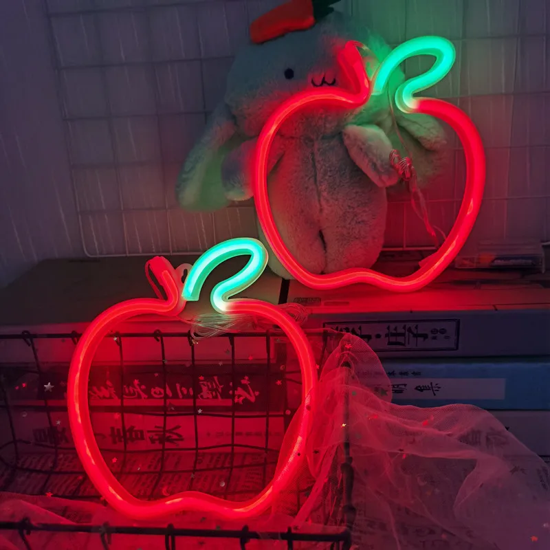 LED Neon Lights Sign Apple Heart Night Lamp Decor Shop Kids Room Wall Hang Bar Office USB & Battery Case Powered
LED Neon Lights Sign Apple Heart Night Lamp Decor Shop Kids Room Wall Hang Bar Office USB & Battery Case Powered