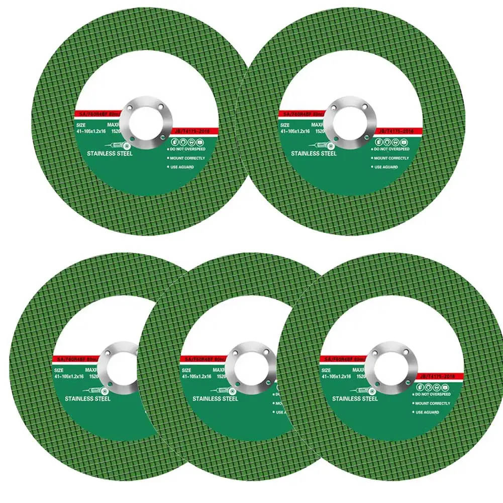 5pc 105mm Cutting Disc Circular Resin Grinding Wheel 105mm Outer Saw Blade For Angle Grinder Cutting Polishing Tool Parts
5pc 105mm Cutting Disc Circular Resin Grinding Wheel 105mm Outer Saw Blade For Angle Grinder Cutting Polishing Tool Parts