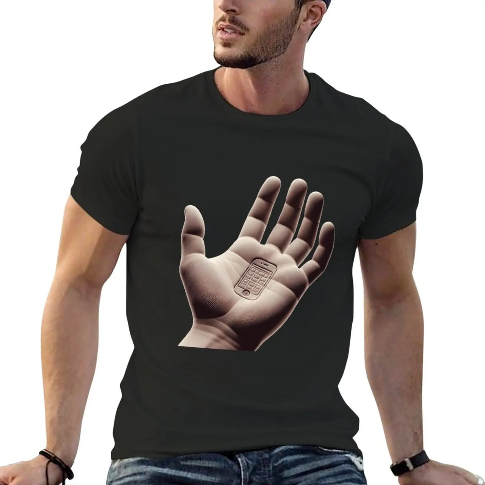 Oops cellphone imprint on hand T-Shirt cotton graphic tees vintage graphic tee street wear cotton t shirt men
Oops cellphone imprint on hand T-Shirt cotton graphic tees vintage graphic tee street wear cotton t shirt men