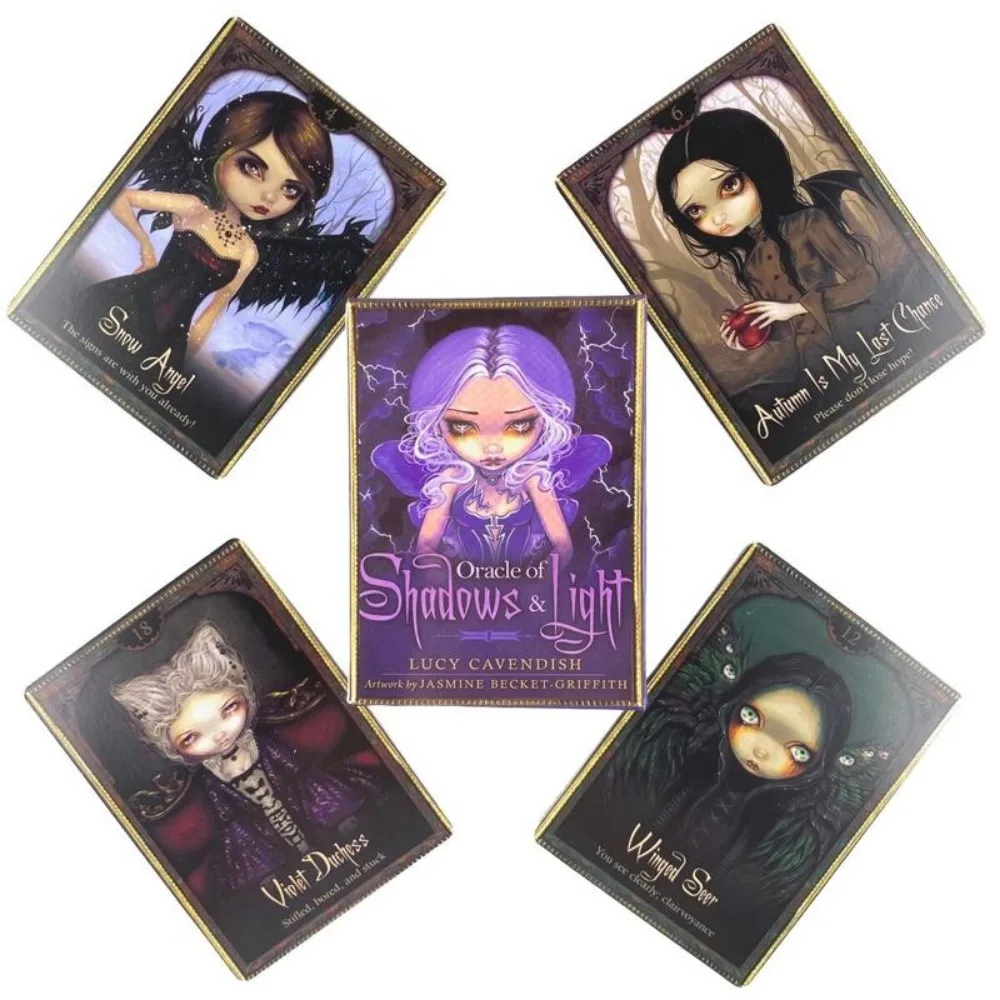 

Shadows of Light Oracle Leisure Cards Party Board Game Fortune-telling Prophecy Tarot Deck