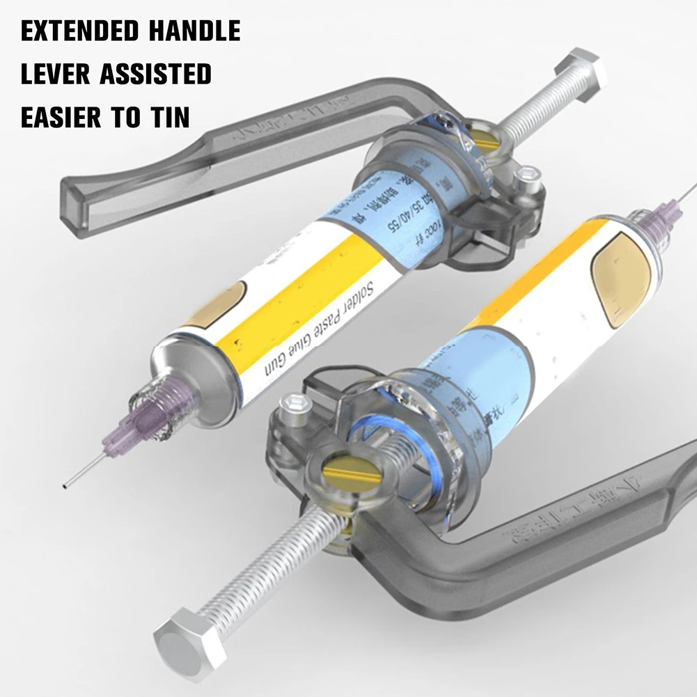 Durable High Quality Brand New Paste Dispenser Flux Syringe Welding Kit With Needle Gun Flux Plastic+stainless Steel
Durable High Quality Brand New Paste Dispenser Flux Syringe Welding Kit With Needle Gun Flux Plastic+stainless Steel