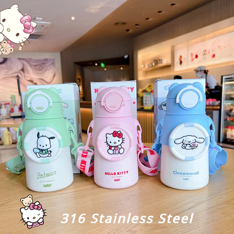 Kawaii Sanrio Anime Hello Kitty Cinnamoroll Stainless Steel Straw Vacuum Cup Cute Cartoon Water Bottle Children's Kettle Gifts
Kawaii Sanrio Anime Hello Kitty Cinnamoroll Stainless Steel Straw Vacuum Cup Cute Cartoon Water Bottle Children's Kettle Gifts