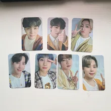 

7pcs/set Kpop Group Photocard BE Collection Cards Photo Cards Postal Card LOMO Card for Fans