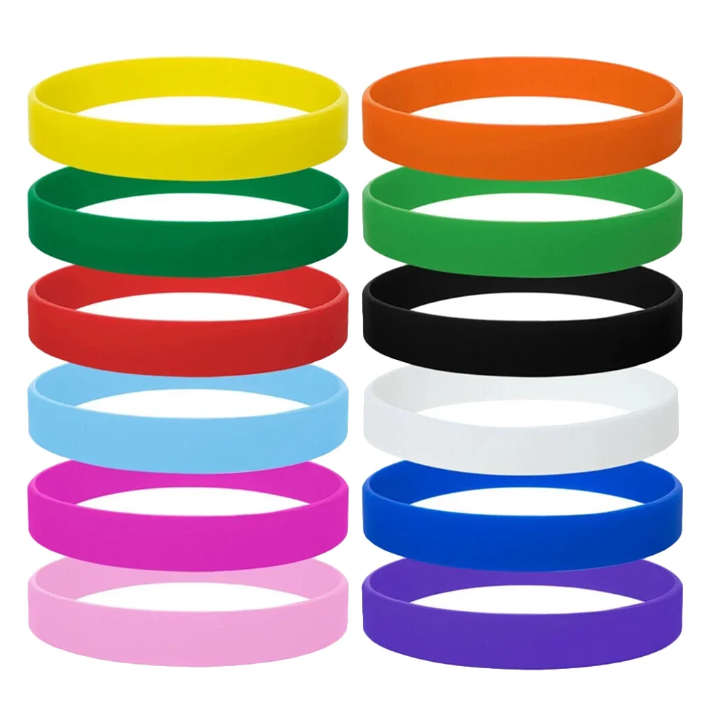 

Men Women Luminous Silicone Sports Bracelets Rubber Wristband Friendship Bands Cuff Bangle Glow in Dark Gifts