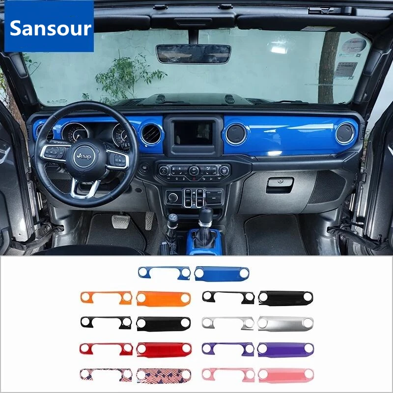 Car Interior Dashboard Center Control Panel Decoration Cover for Jeep Wrangler JL2018-2022 Gladiator JT 2018+ Accessories
Car Interior Dashboard Center Control Panel Decoration Cover for Jeep Wrangler JL2018-2022 Gladiator JT 2018+ Accessories