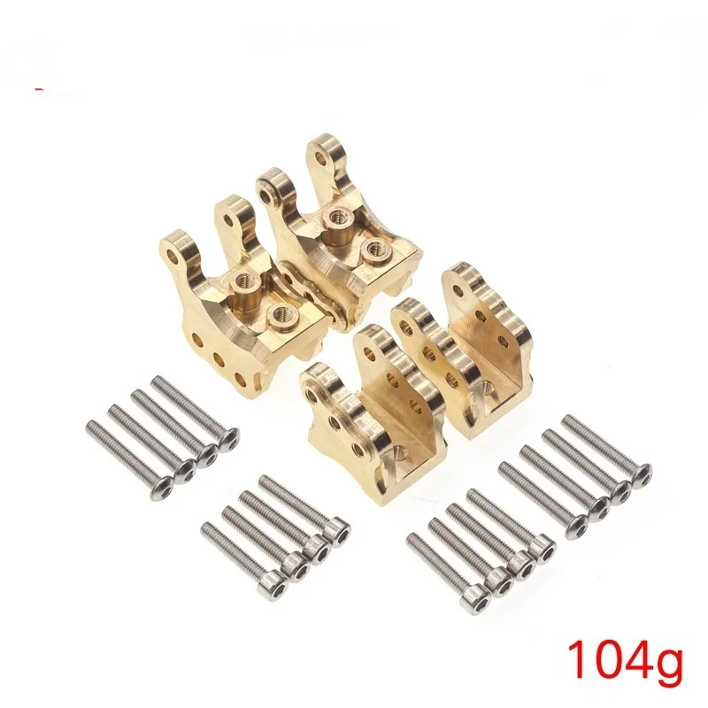 Front and rear tie rods Brass Counterweight For Axial 1/10 4WD RBX10 Ryft Rock Bouncer - AXI03005 RC Car Upgrade Parts
Front and rear tie rods Brass Counterweight For Axial 1/10 4WD RBX10 Ryft Rock Bouncer - AXI03005 RC Car Upgrade Parts
