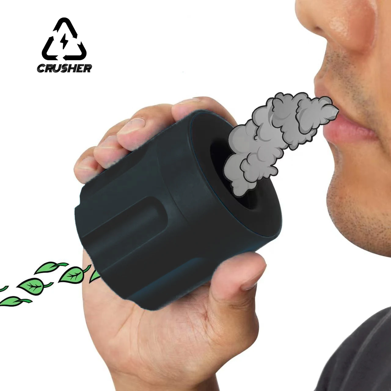 

CRUSHER Portable Smoke Filter Office Car Home Air Purifier Extra Changeable Activated Carbon Filter Cotton Smoking Accessories