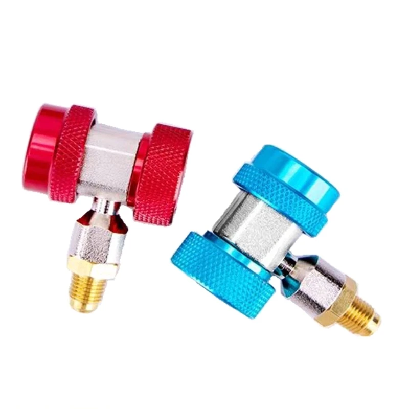 R134A Freons Auto Car Quick Couplers Connector Adapters For Air Conditionings Refrigerant AdjustableManifold Gauges
R134A Freons Auto Car Quick Couplers Connector Adapters For Air Conditionings Refrigerant AdjustableManifold Gauges