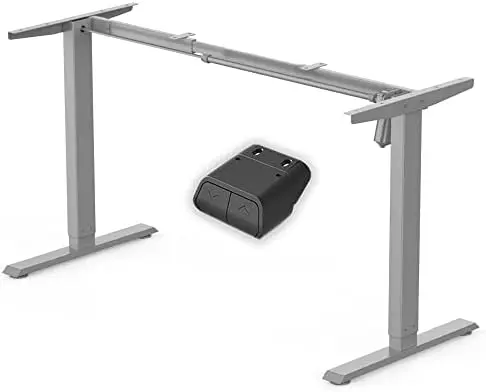 

Motor Height Adjustable Standing Desk Frame, Standing Desk Legs for 36 inches to 59 Inches Desk Tops, Sturdy Stand up Desk Base