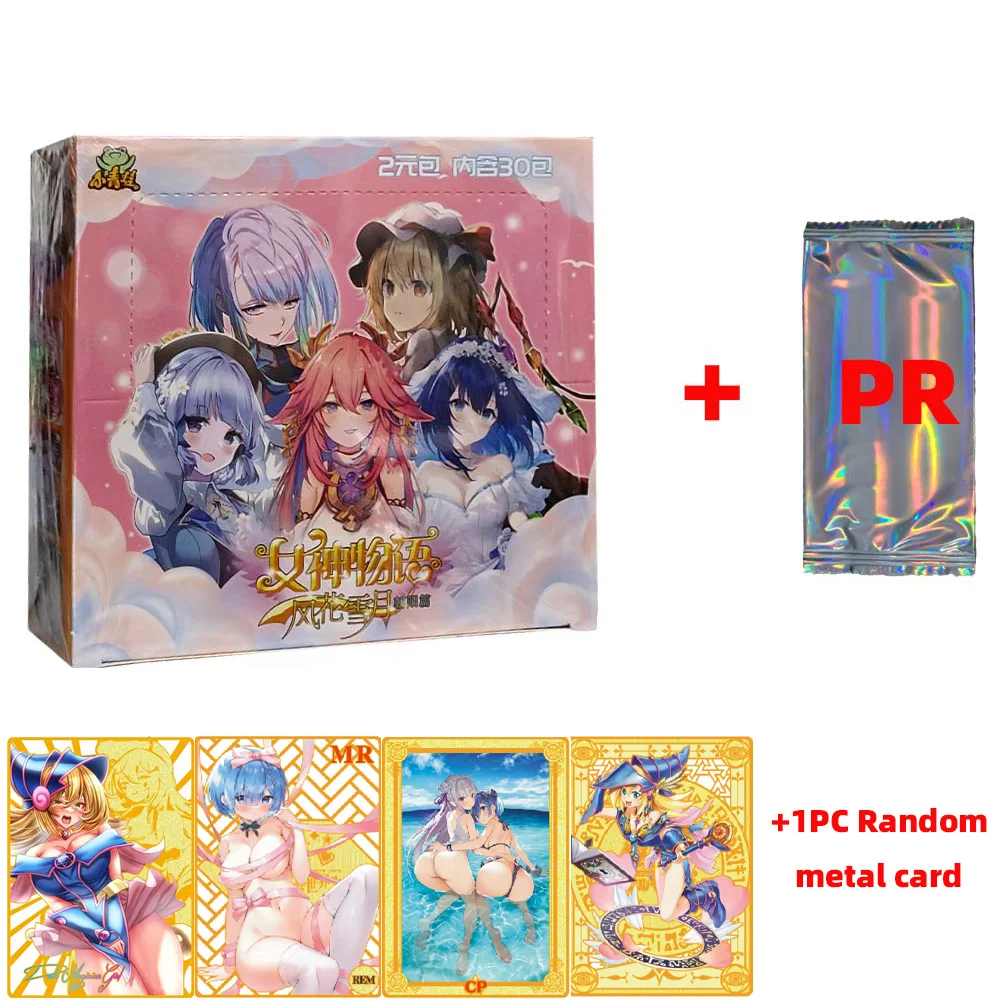 

2023 Newest GoddessS story 2m09 Card +Metal Card Swimsuit Bikini Feast Booster Box Doujin Toys And Hobbies Gift