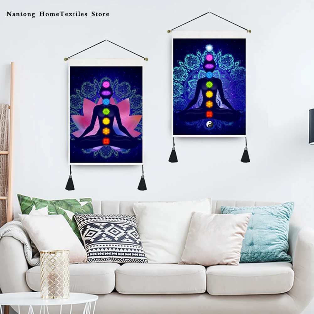 Chakra Tapestry Trippy Yoga Meditation Tapestry Psychedelic Lotus Tapestries Hippie Tapestry Wall Hanging for Room Home Decor
Chakra Tapestry Trippy Yoga Meditation Tapestry Psychedelic Lotus Tapestries Hippie Tapestry Wall Hanging for Room Home Decor