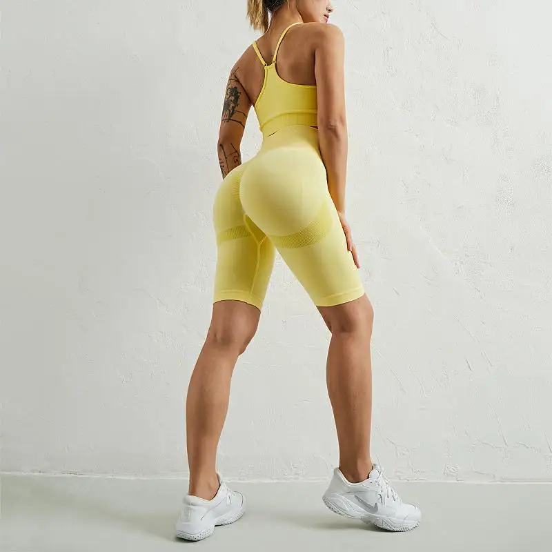 

Women Yoga Shorts Fitness Push Up Trainning Running Qucik Dry Sportwear Shorts Casual Sport Gym Cycling Shorts Female