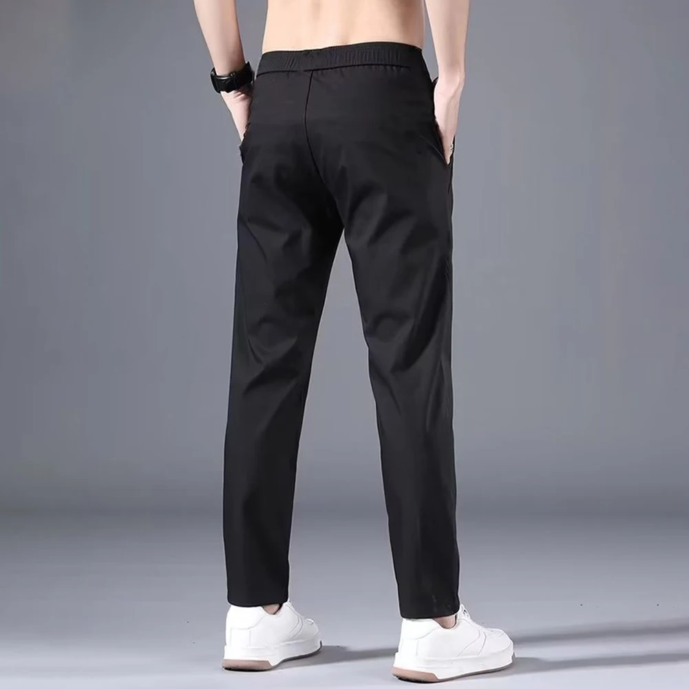 

Брюки мужские стрейчевые, дышащие брюки-Чино, прохладные повседневные, идеально подходят для повседневного и активного отдыха