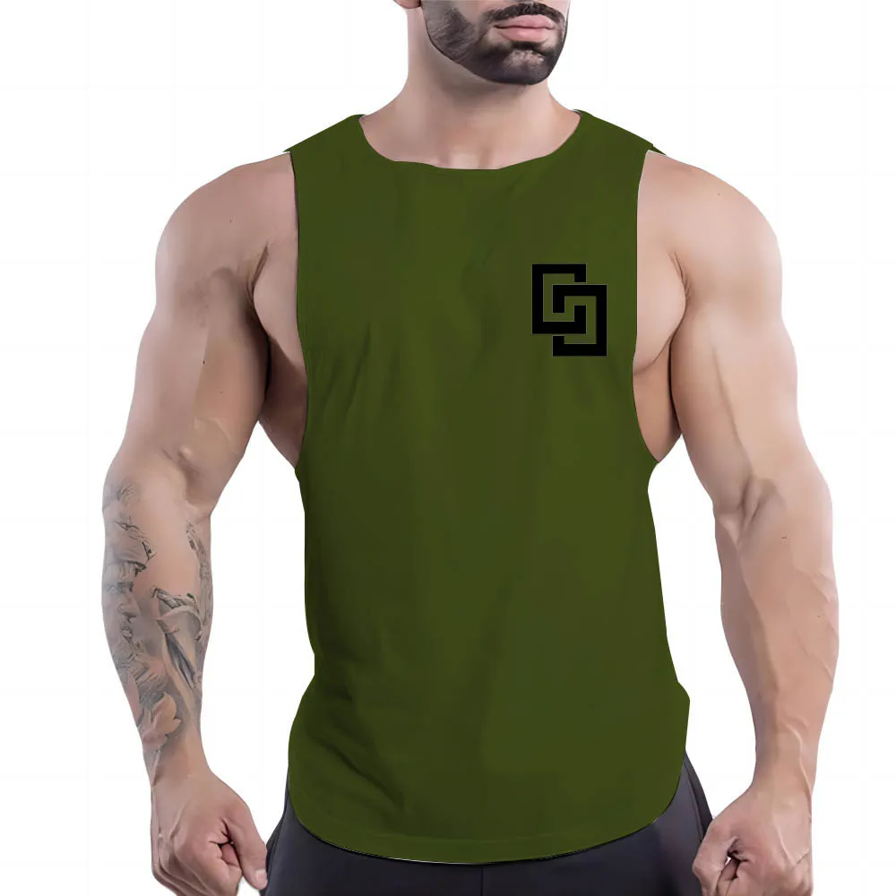 2023 Summer New Round Neck Outdoor Sports Style Sleeveless Vest Gym Men Simple Breathable Lightweight Quick Drying Top
2023 Summer New Round Neck Outdoor Sports Style Sleeveless Vest Gym Men Simple Breathable Lightweight Quick Drying Top