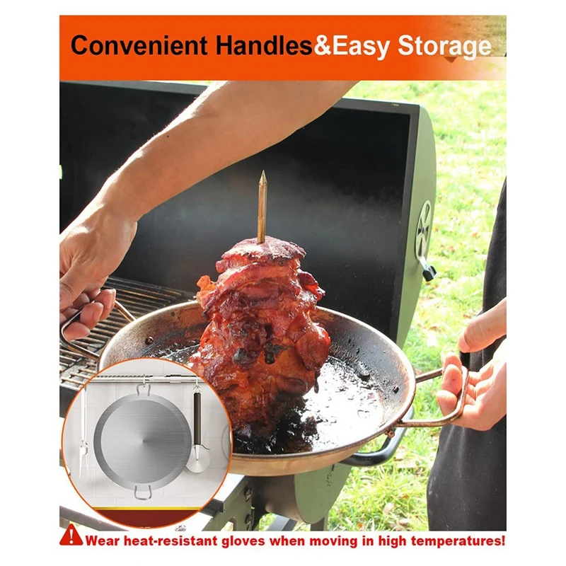 Vertical Skewer For Grill-Al Pastor Skewer Brazilian Vertical Spit Stand For Tacos Al Pastor, Shawarma, Kebabs, Gyros
Vertical Skewer For Grill-Al Pastor Skewer Brazilian Vertical Spit Stand For Tacos Al Pastor, Shawarma, Kebabs, Gyros