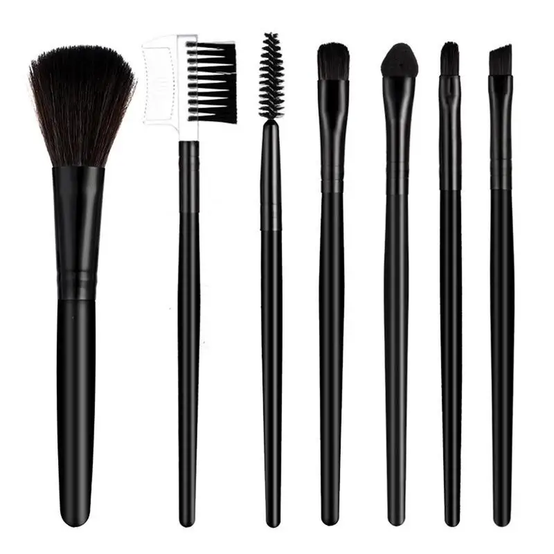 Cosmetic Brushes Set 7PCS Ergonomical Handle Brush Set For Makeup Non Slip Brushes Set With Soft Bristle For Foundation Powder
Cosmetic Brushes Set 7PCS Ergonomical Handle Brush Set For Makeup Non Slip Brushes Set With Soft Bristle For Foundation Powder