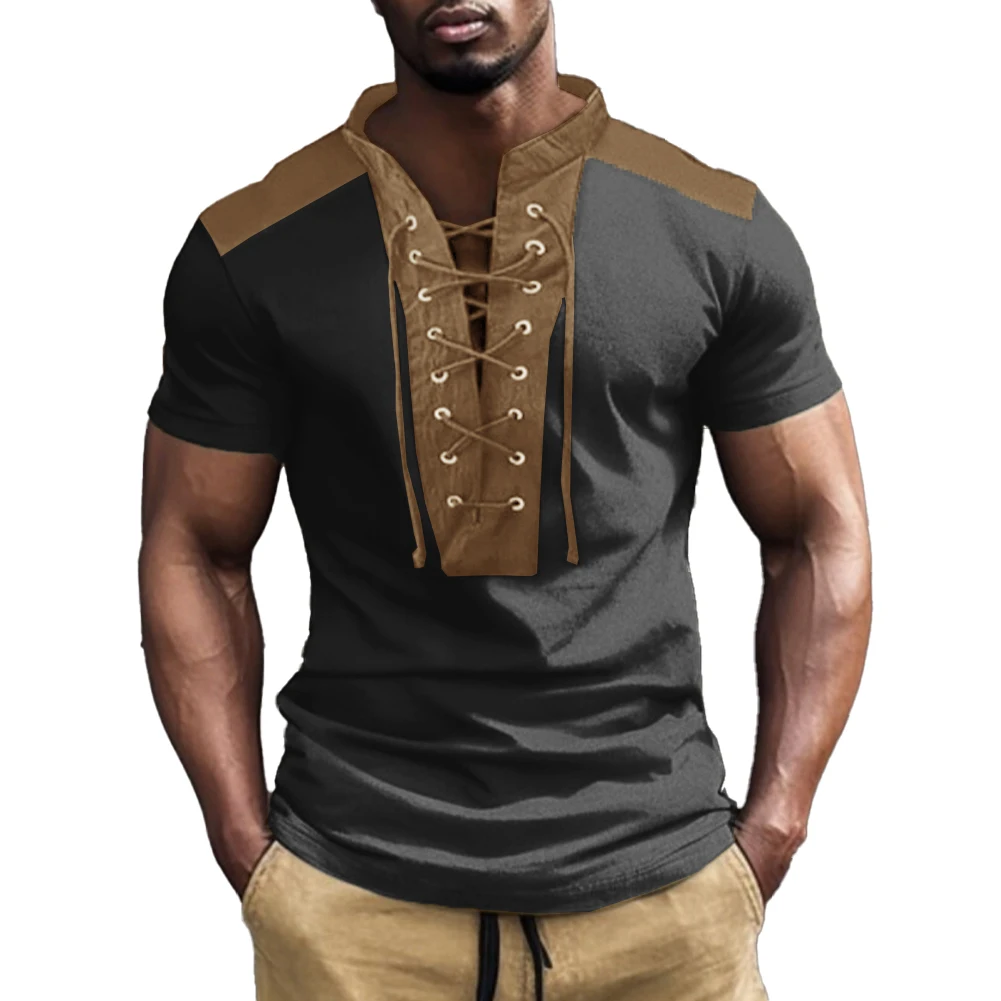 Widely Applicable Brand New Fashion High Quality Affordable Men Top Activewear Blouse Casual Lace Up Long Sleeve
Widely Applicable Brand New Fashion High Quality Affordable Men Top Activewear Blouse Casual Lace Up Long Sleeve