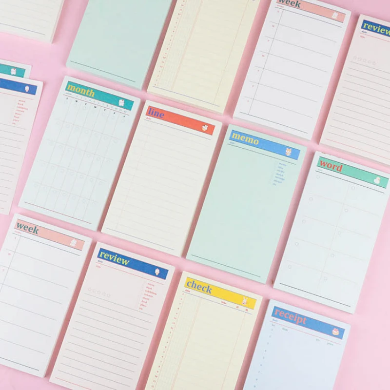 60sheets Simplicity Cute Memo Pad Tearable notepad Scrapbooking Decoration Office Supplies Stationery Planner Memo Note Pad
60sheets Simplicity Cute Memo Pad Tearable notepad Scrapbooking Decoration Office Supplies Stationery Planner Memo Note Pad