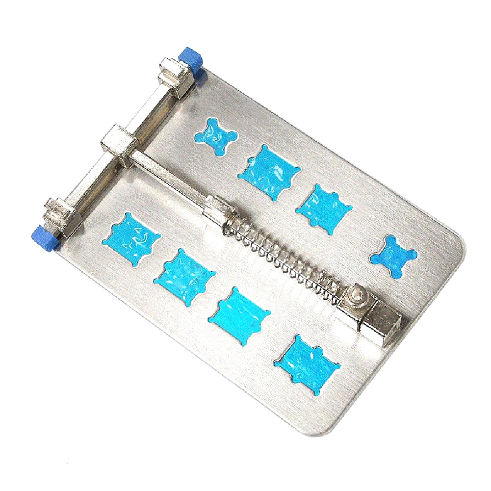 PCB Holder Circuit Board Holder 120x80mm Adjustable Glue Removal Groove Soldering Platform Stainless Steel New
PCB Holder Circuit Board Holder 120x80mm Adjustable Glue Removal Groove Soldering Platform Stainless Steel New