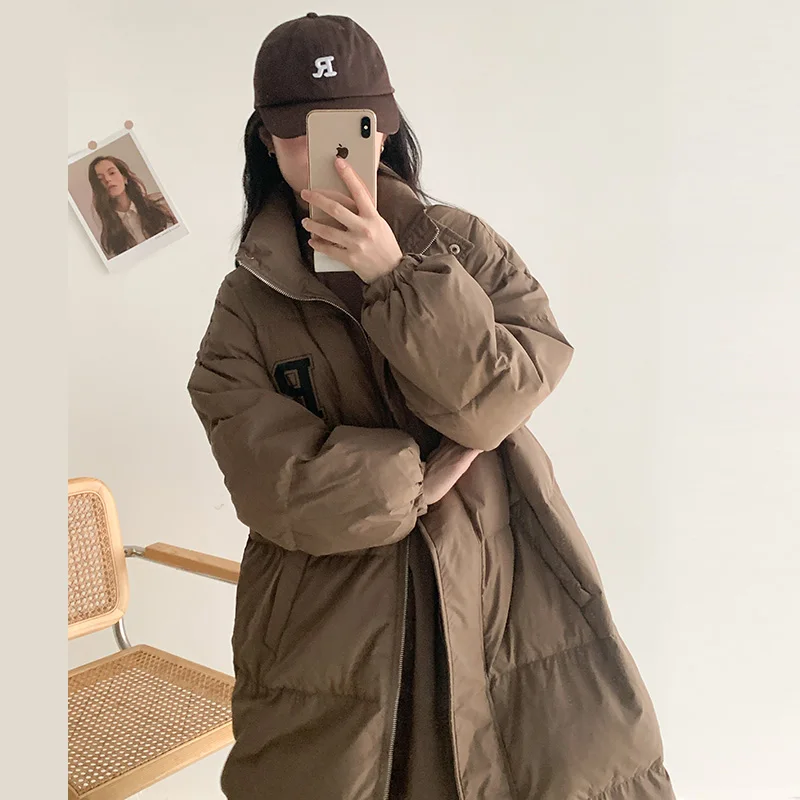 Women Long Hooded Cotton Padded Parkas Female Casual Thick Warm Autumn Winter Down Coats Loose Jackets Mid-length Overcoats
Women Long Hooded Cotton Padded Parkas Female Casual Thick Warm Autumn Winter Down Coats Loose Jackets Mid-length Overcoats