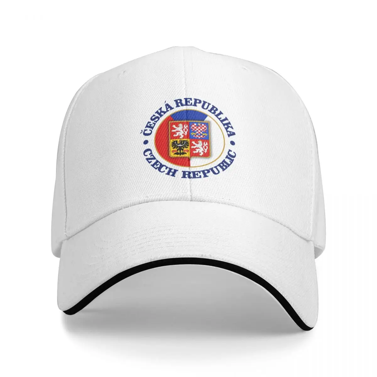 

Czech Republic (rd) Cap Baseball Cap Big size hat Visor Hats man Women's