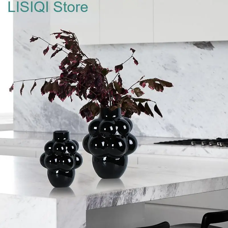 New Glass Vase Grape Shape Geometric Hydroponic Glass Planter Flower Arrangement Accessories Home Decoration Decorative
New Glass Vase Grape Shape Geometric Hydroponic Glass Planter Flower Arrangement Accessories Home Decoration Decorative