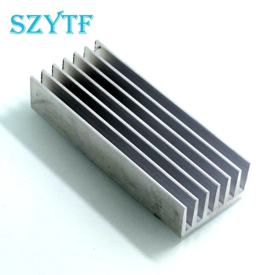 

5pcs Pure aluminum heat sink aluminum radiator fins 100*40*20MM