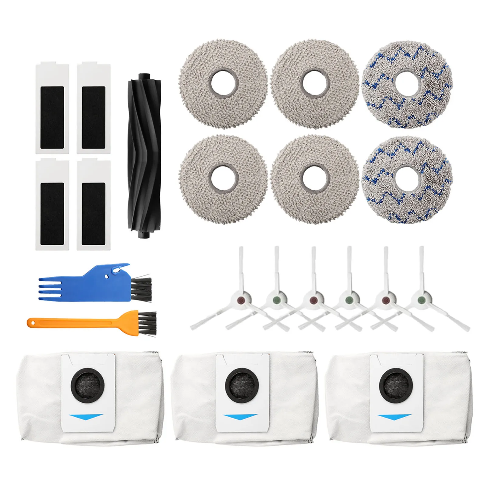 Replacement Parts For T20 Omni/ T20 Max/T20 Pro Vacuum Cleaher Cleaning Brush Mop Cloth Dust Bags Filter Spare Part For Sweeper
Replacement Parts For T20 Omni/ T20 Max/T20 Pro Vacuum Cleaher Cleaning Brush Mop Cloth Dust Bags Filter Spare Part For Sweeper