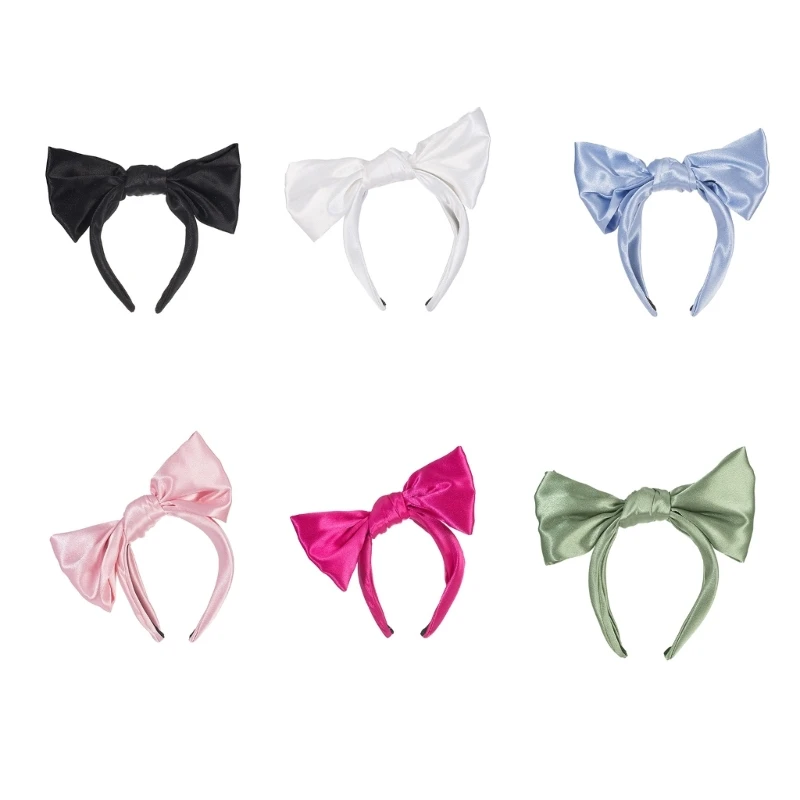 Lovely Bowknot Headband Large Bow Headband Stage Props Headdress Adult Wedding Party Solid Color Hair Bows Headgear
Lovely Bowknot Headband Large Bow Headband Stage Props Headdress Adult Wedding Party Solid Color Hair Bows Headgear