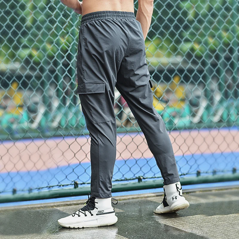 

Men Running Pants Long Mens Jogger Workout Skinny Sweatpants Gym Sports Trousers Football Training Fitness Pants Men Leggings