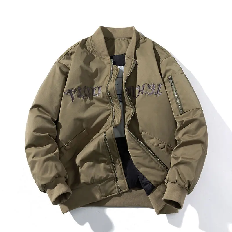 Bomber Jacket Windbreaker Autumn Winter Men Coats Military Parkas Motorcycle Jacket Embroidery Vintage Tops Varsity Jacket Men
Bomber Jacket Windbreaker Autumn Winter Men Coats Military Parkas Motorcycle Jacket Embroidery Vintage Tops Varsity Jacket Men