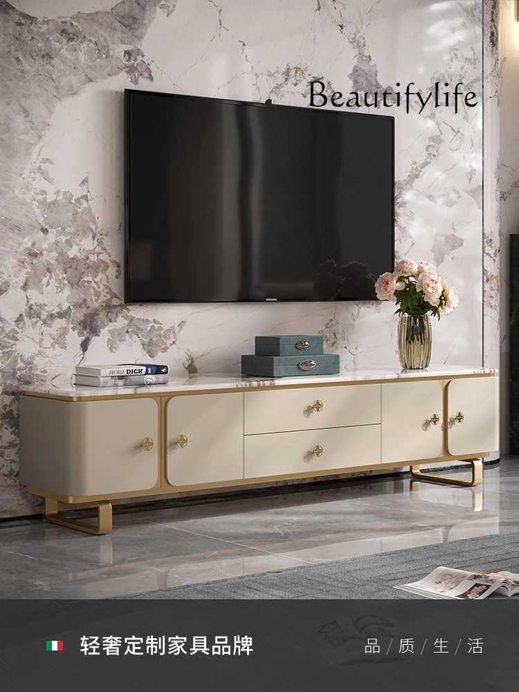 Light Luxury Living Room Designer Sample Room Furniture Modern Fashion Simple and High-End Marble Floor Cabinet
Light Luxury Living Room Designer Sample Room Furniture Modern Fashion Simple and High-End Marble Floor Cabinet