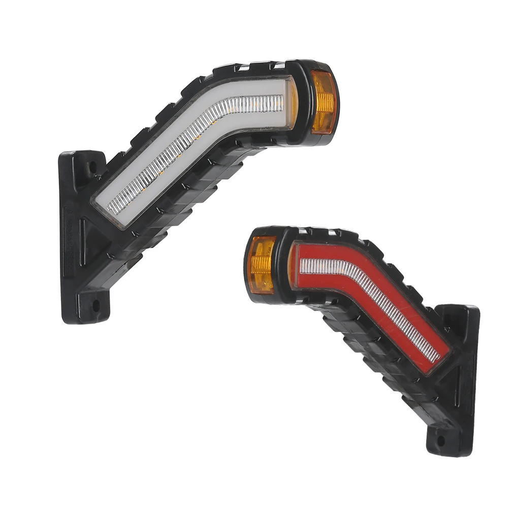 2PCS New Waterproof Trailer LED Outline Marker Truck Light 3 Side Marker Lighting Neon Stalk Side Marker Lamp For Trailer 12V-24
2PCS New Waterproof Trailer LED Outline Marker Truck Light 3 Side Marker Lighting Neon Stalk Side Marker Lamp For Trailer 12V-24
