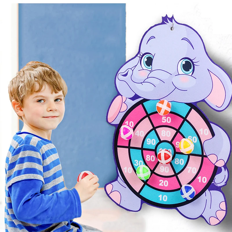 Children Cartoon Animal Dart Board Sticky Ball Educational Toy Dinosaur Birthday Party Decor Funny Gift for Kids Baby Shower
Children Cartoon Animal Dart Board Sticky Ball Educational Toy Dinosaur Birthday Party Decor Funny Gift for Kids Baby Shower