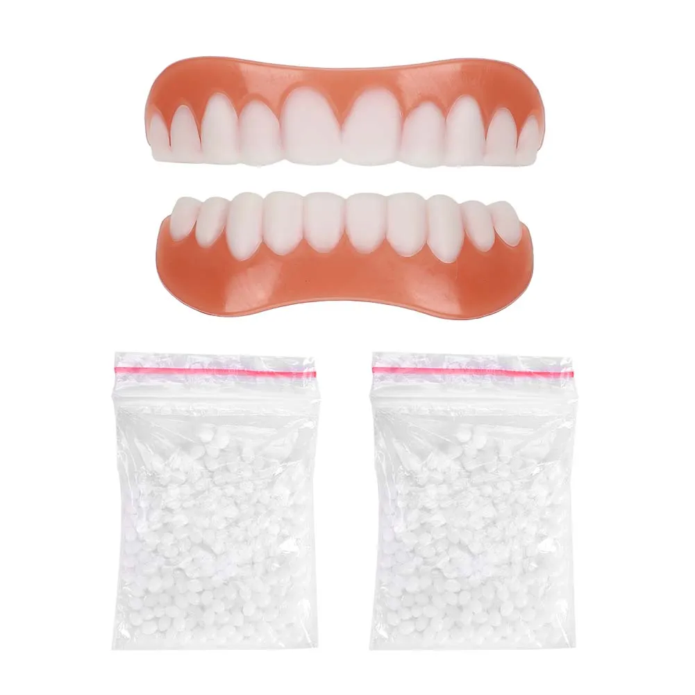 1pcs Silicone Imitation Braces Upper Lower Teeth Whitening Stickers Profession Perfect Smile Veneer Cosmetic Dental Accessory
1pcs Silicone Imitation Braces Upper Lower Teeth Whitening Stickers Profession Perfect Smile Veneer Cosmetic Dental Accessory