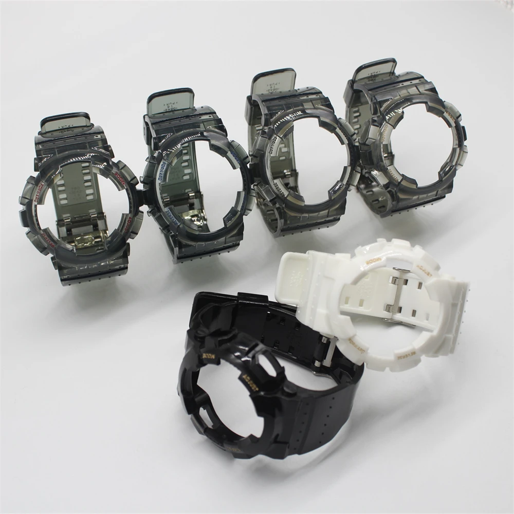 

Integrated set Strap Watchband for Casio G-SHOCK GA100 GA110 GA120 GA140 Waterproof Watch Band Straps and Cases