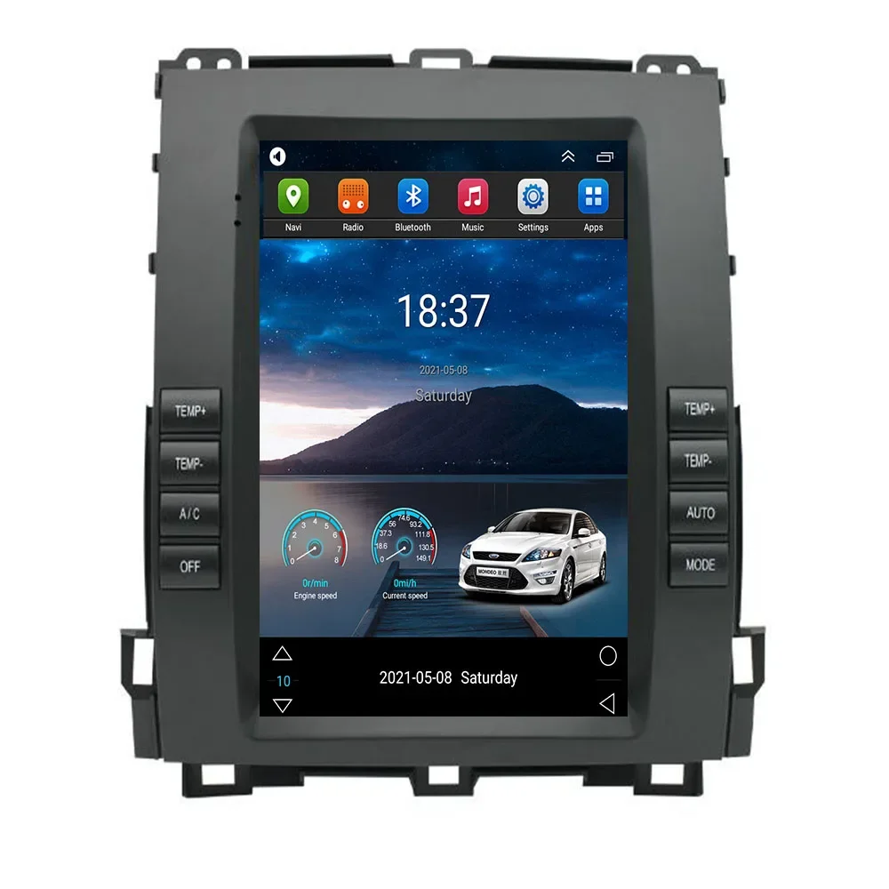 Автомобильный мультимедийный плеер для Toyota Land Cruiser 120 2002-2009, экран Tesla 2DIN, стерео, для Lexus GX470, Android, радио, Carplay
Автомобильный мультимедийный плеер для Toyota Land Cruiser 120 2002-2009, экран Tesla 2DIN, стерео, для Lexus GX470, Android, радио, Carplay