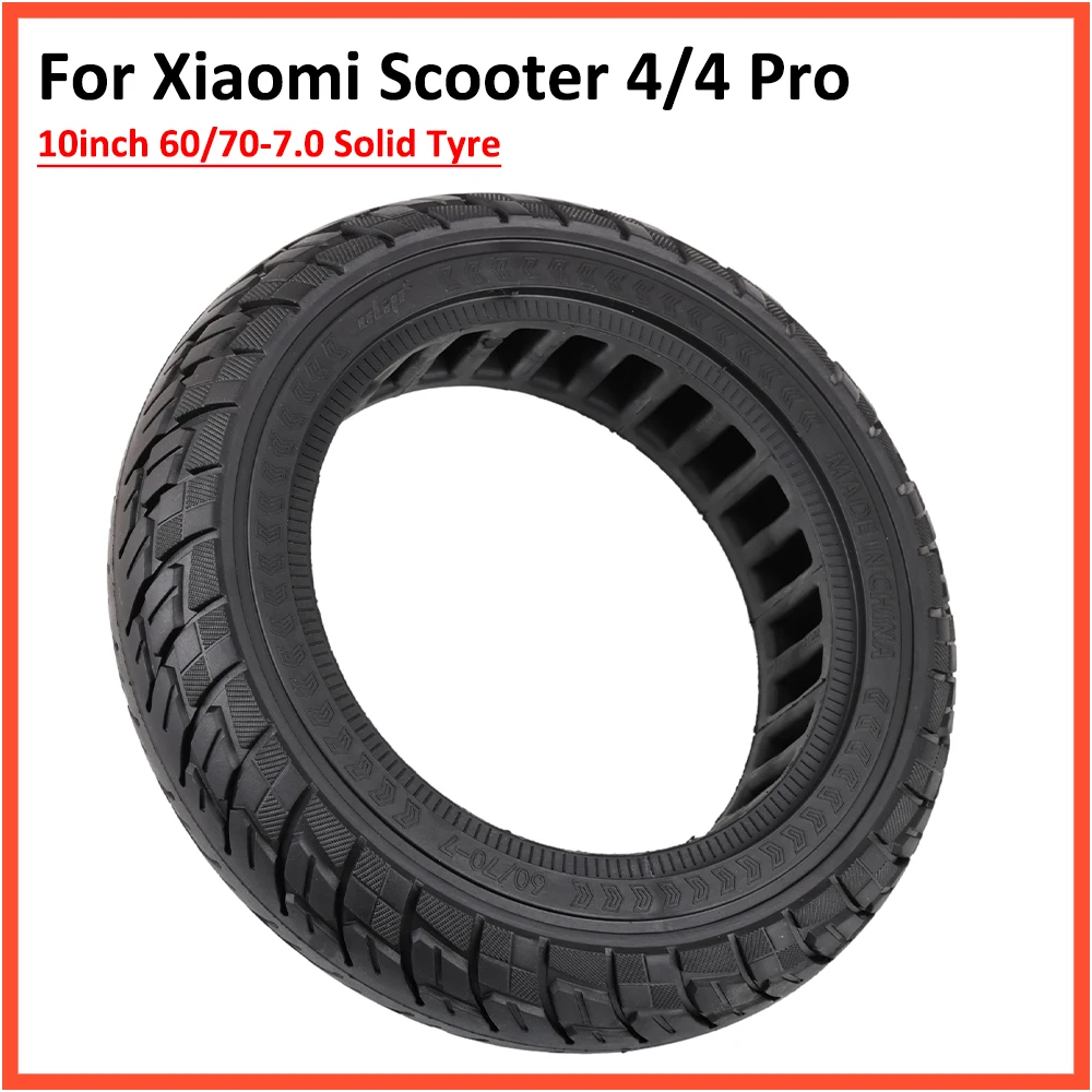 60/70-7.0 Off-road Solid Tire for Xiaomi 4pro Electric Scooter 4 Pro 10 Inch Explosion-proof Honeycomb Tire
60/70-7.0 Off-road Solid Tire for Xiaomi 4pro Electric Scooter 4 Pro 10 Inch Explosion-proof Honeycomb Tire